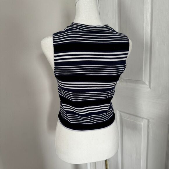 Striped Halter Top - Picture 2 of 4